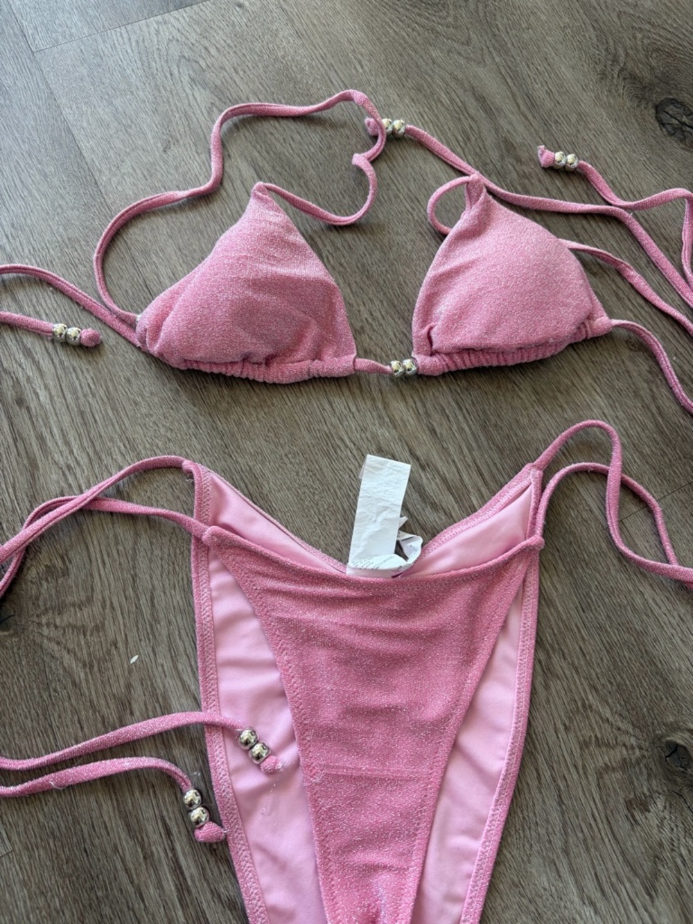 Sparkly bikini set